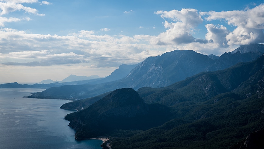 Paisaje de acantilado
