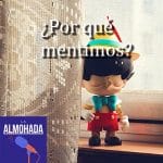Foto de pinocho después de haber dicho una mentira.