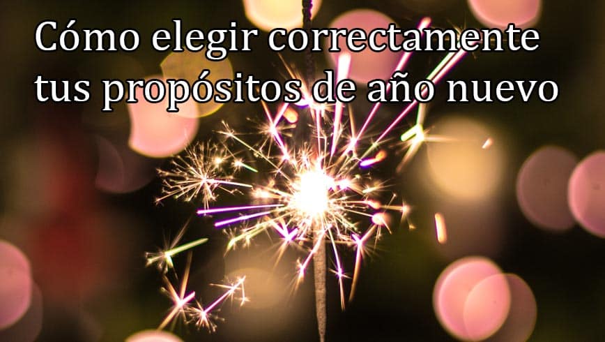 Propósitos de año nuevo